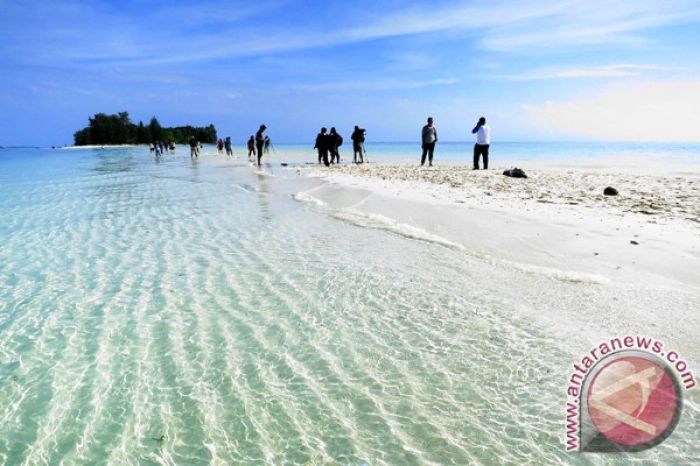 Spot vacation morotai island