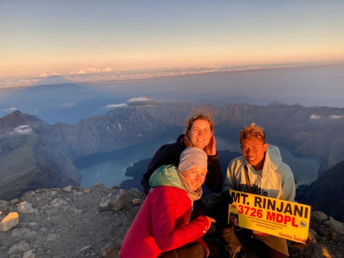 Rinjani trekking