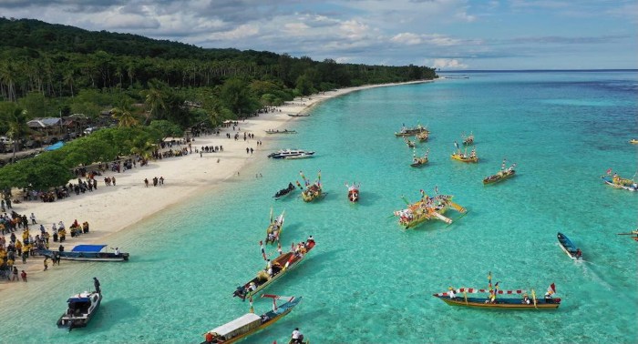 Morotai laut titik jelajah watersport indah paling maluku utara